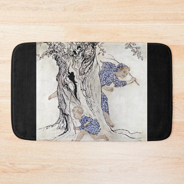 Item preview, The Boyhood of Fionn, Irish Fairy Tales, Arthur Rackham designed and sold by forgottenbeauty.