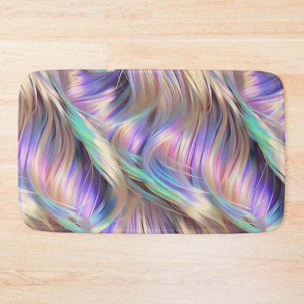 Item preview, Pink and Aqua Iridescent Hair designed and sold by dinaaaaaah.