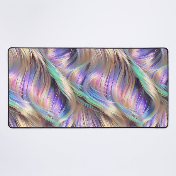 Item preview, Pink and Aqua Iridescent Hair designed and sold by dinaaaaaah.