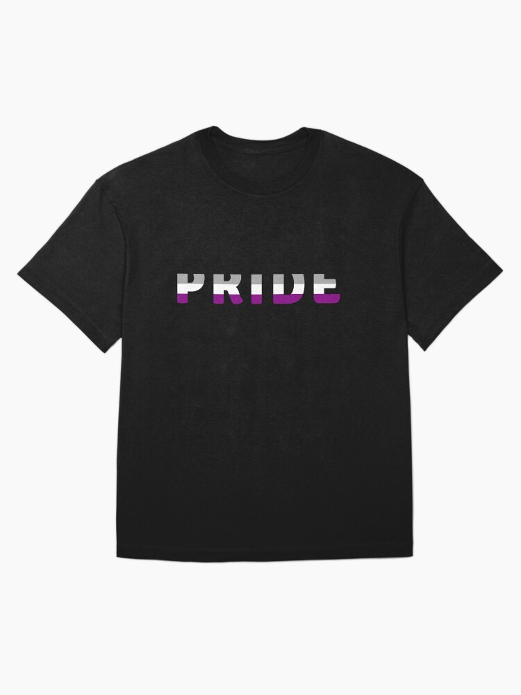 Thumbnail 3 of 7, Oversized T-Shirt, Pride & Prejudice Asexual Pride designed and sold by AmateurAusten.