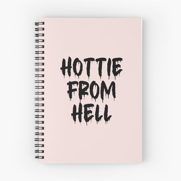 Item preview, BLACK ON PINK HOTTIE FROM HELL BLOOD DRIP designed and sold by RomeArtCo.