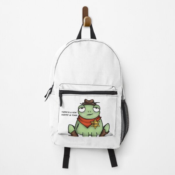 Item preview, Sheriff Frog designed and sold by ImagesInFrames.