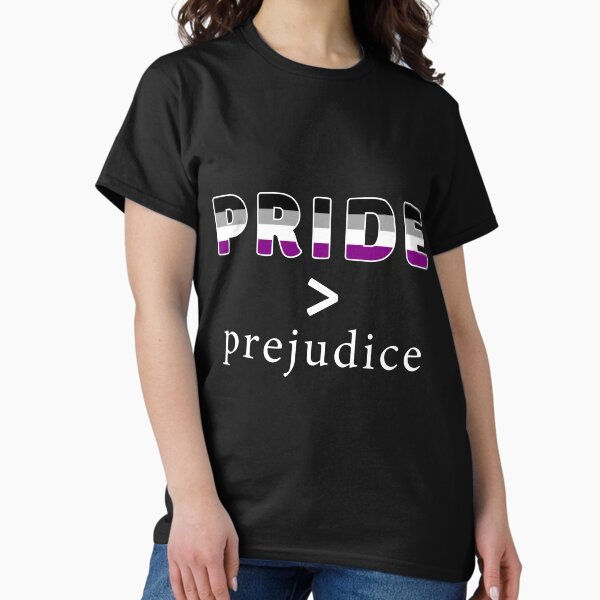Pride & Prejudice Asexual Pride Classic T-Shirt