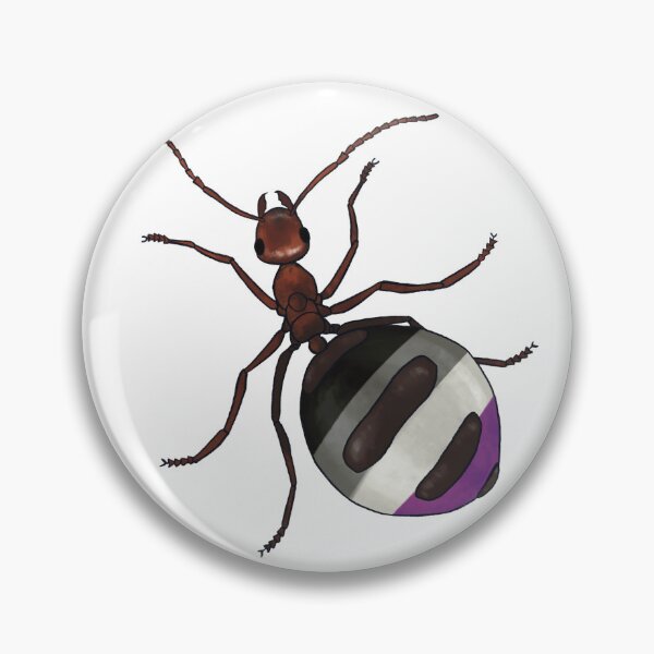 Item preview, Asexual Pride Honeypot Ant designed and sold by DannyFly.