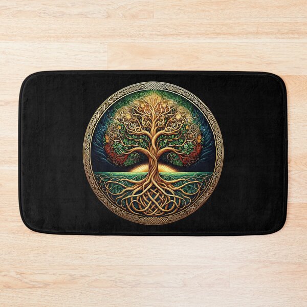 Item preview, Tree of Life Celtic Knots Border designed and sold by HolidayT-Shirts.