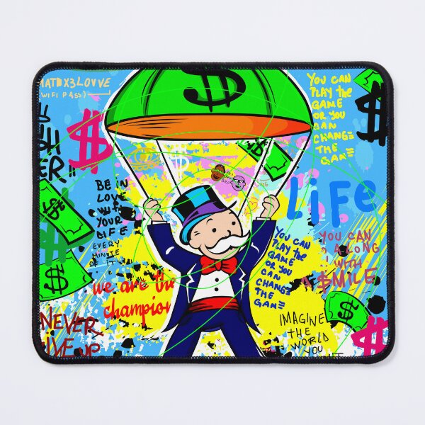 Item preview, Monopoly Sky Dive to Luxury. Soaring with a Parachute designed and sold by DonVivaldo.