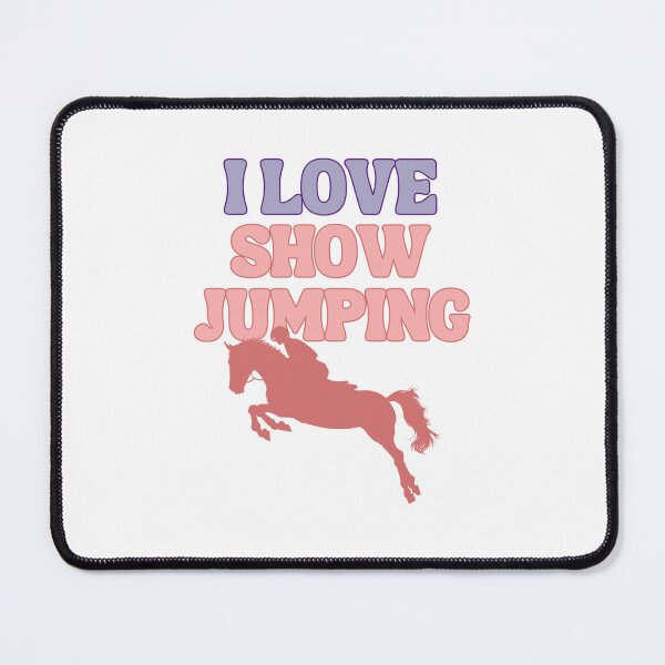 Item preview, I love show jumping designed and sold by BritishDelights.
