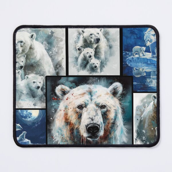 Item preview, polar bear artwork designed and sold by jean giosi.