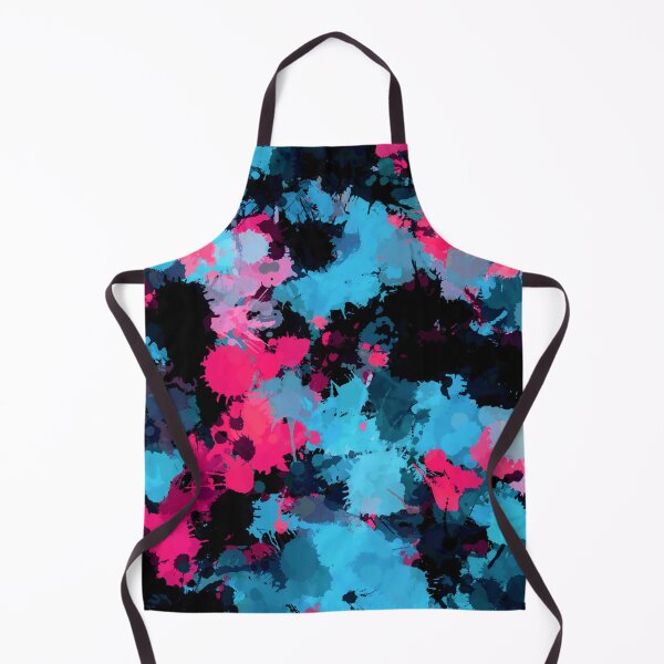 Item preview, Pink and Blue Paint Splatter designed and sold by BigTexFunkadelic.