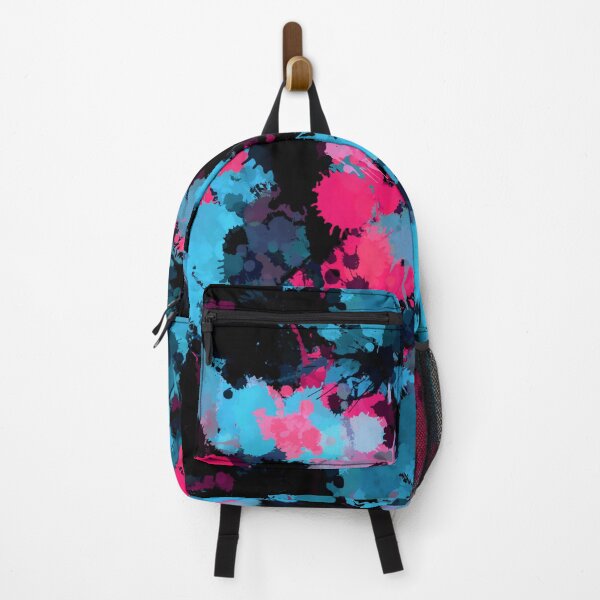 Item preview, Pink and Blue Paint Splatter designed and sold by BigTexFunkadelic.