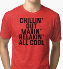Fresh Prince of Bel-Air lyrics Tri-blend T-Shirt