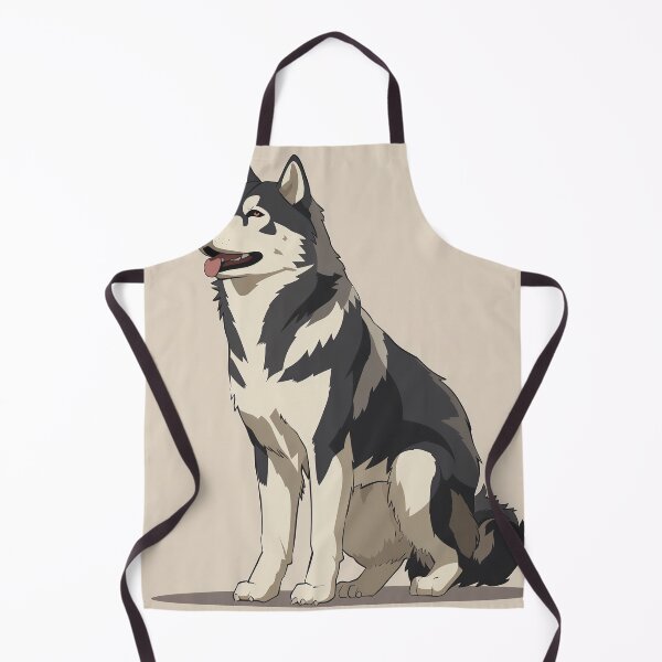 Item preview, Alaskan Malamute dog | Anime style designed and sold by ComicsFactory.