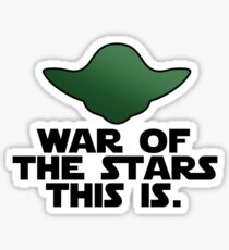 Wise jedi Sticker