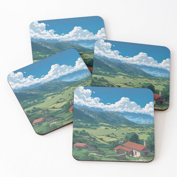 Item preview, Albania landscape | Anime style designed and sold by ComicsFactory.