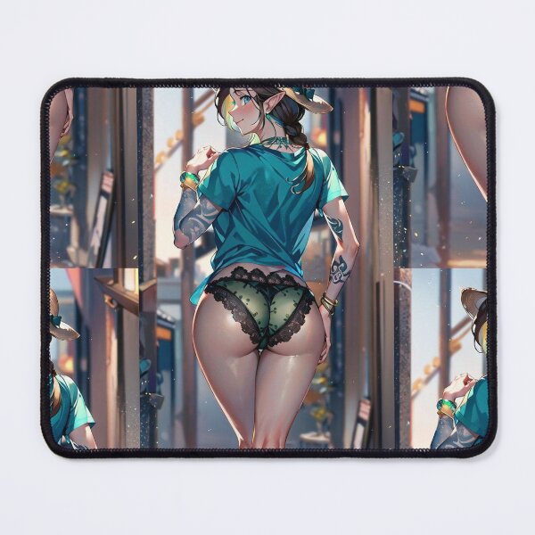 Item preview, Elf Girl in Satin Green Panties designed and sold by KillerCrafts.