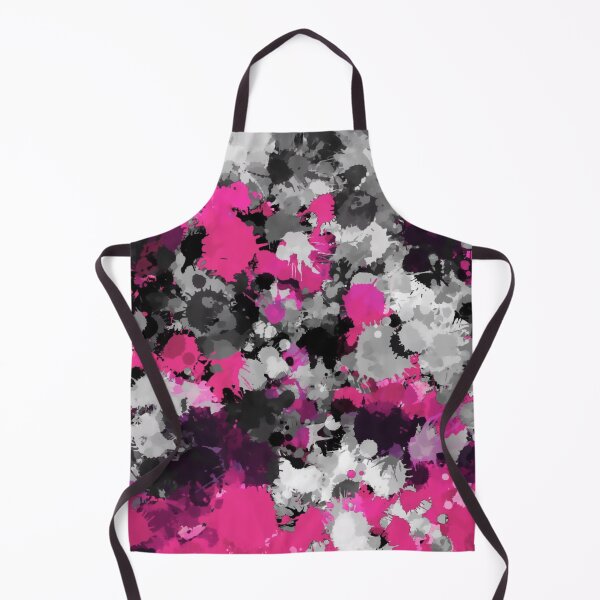 Item preview, Pink and Grey Paint Splatter designed and sold by BigTexFunkadelic.