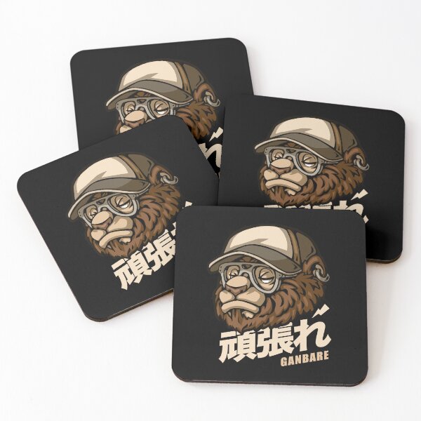 Item preview, Lion with japanese quotes designed and sold by HYPERBADGE.