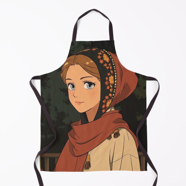 Item preview, Albanian woman, portrait | Anime style designed and sold by ComicsFactory.