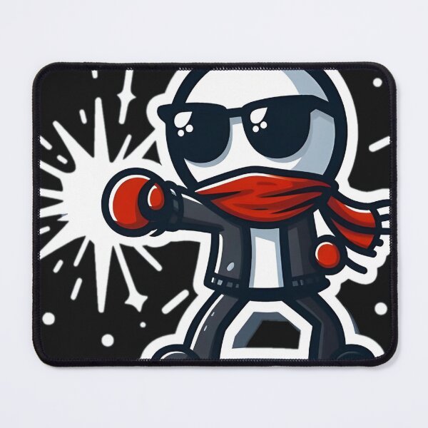 Item preview, Classic Cool Stickman Fighter designed and sold by StickyGuys.