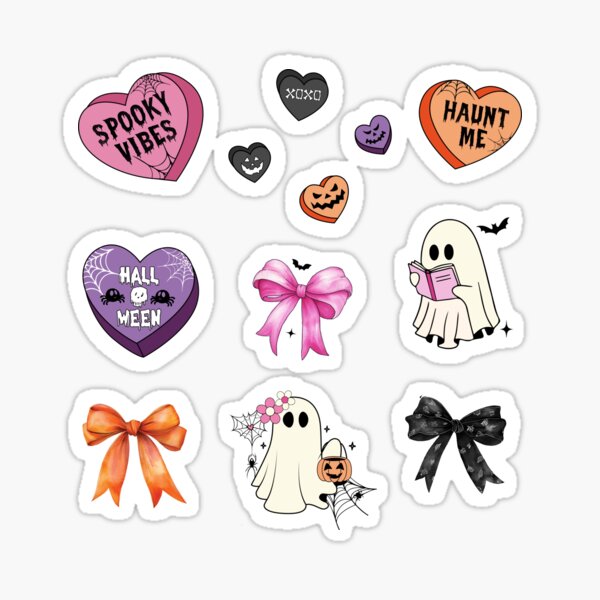 Artikel-Vorschau von Herz Bonbons Halloween Lesebogen Pack Gruselig Buchliebhaber Set Schleife Geschenkideen, designt und verkauft von BookWishEra.