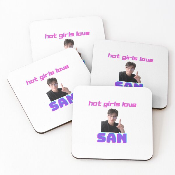 Item preview, Hot girls love choi san ateez  designed and sold by teezer designs.