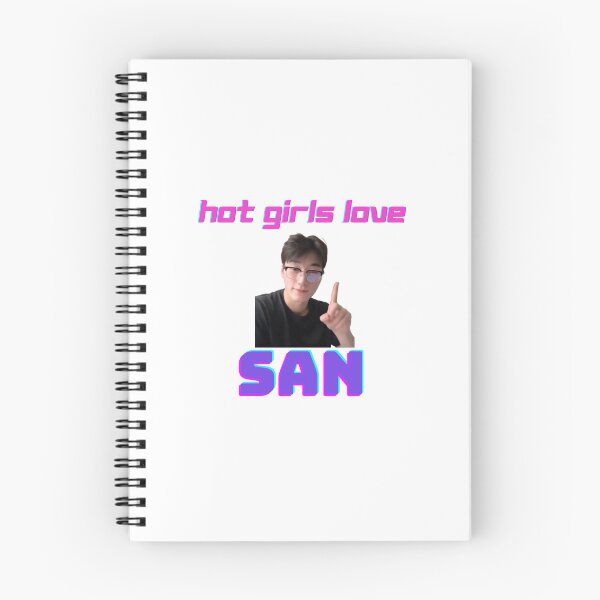 Item preview, Hot girls love choi san ateez  designed and sold by teezer designs.