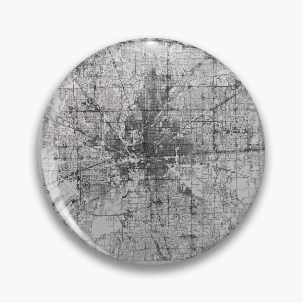 Item preview, Indianapolis. Indiana Road Map designed and sold by Avery Hammersmith.