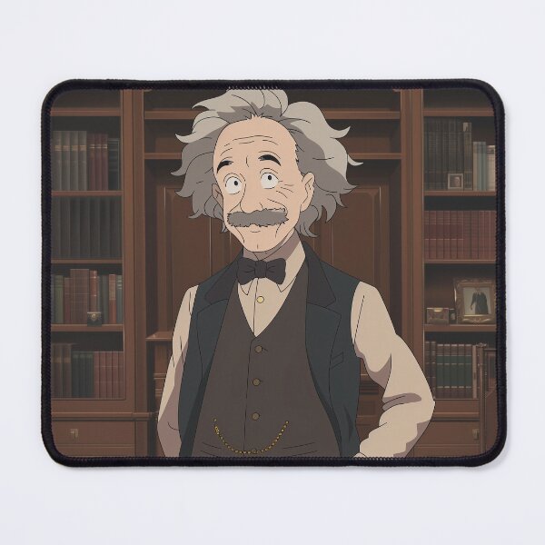 Item preview, Albert Einstein | Anime style designed and sold by ComicsFactory.