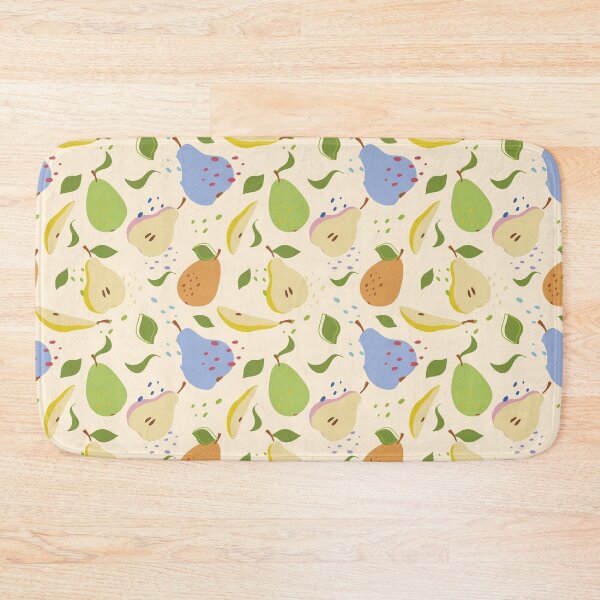 Item preview, Multicolored happy pears pattern designed and sold by Deepness2023.