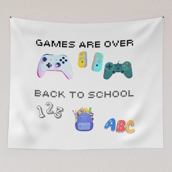 Item preview, Game Over Back to School designed and sold by Tweetypie32.