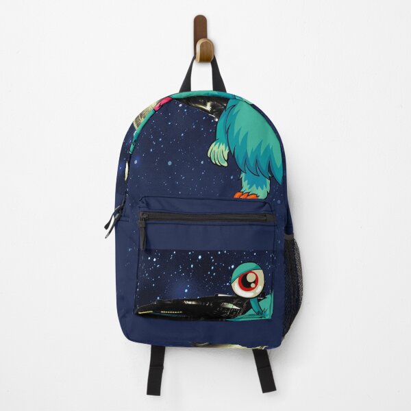 Item preview, Funny Alien Close-Up in Space with Starship and Stars designed and sold by niksy.