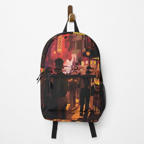 Item preview, Bustling City Nightlife Scene designed and sold by Alin Richard Iovănuț.