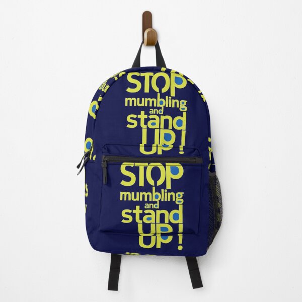 Item preview, Stop Mumbling and Stand Up! designed and sold by Gentle40Winks.