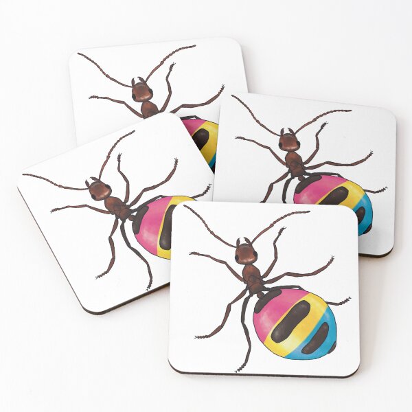 Item preview, Pansexual Pride Honeypot Ant designed and sold by DannyFly.