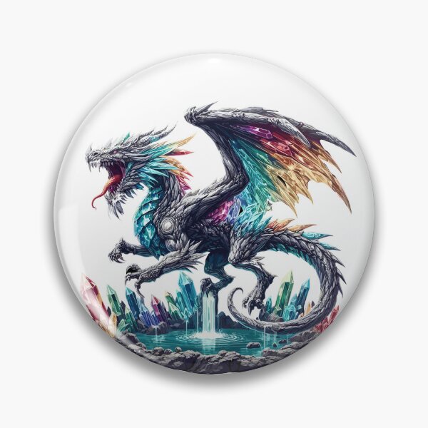 Item preview, Crystal Dragon and the Colorful Quartz Spring designed and sold by Xsquilax.