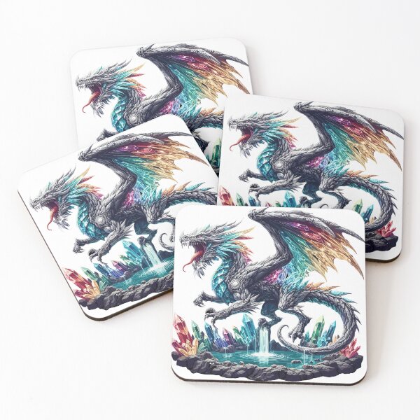 Item preview, Crystal Dragon and the Colorful Quartz Spring designed and sold by Xsquilax.