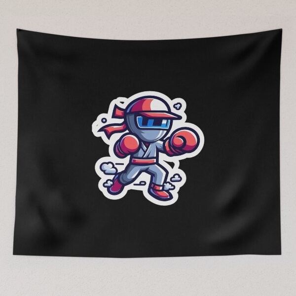 Item preview, Secret Stickman Ninja Boxer  designed and sold by StickyGuys.