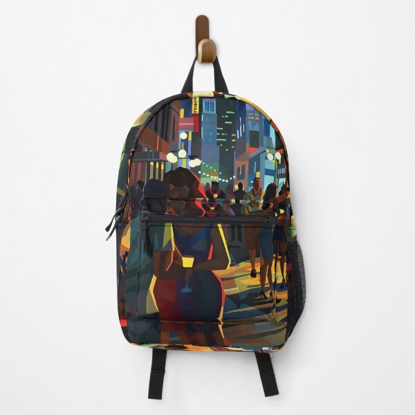 Item preview, Bustling City Nightlife Scene designed and sold by Alin Richard Iovănuț.