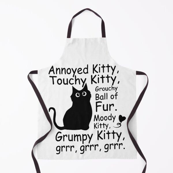 Item preview, Annoyed Kitty, Touchy Kitty, Grouchy Ball of Fur, Moody Kitty, Grumpy Kitty designed and sold by Faissal Thomass.