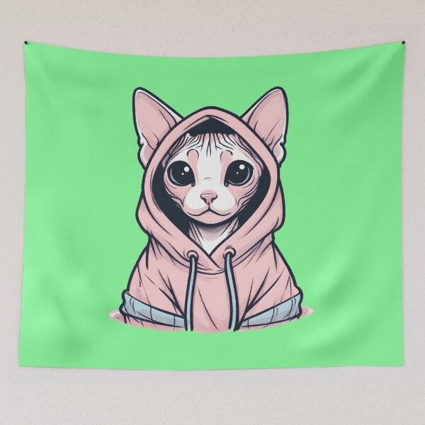 Item preview, Sphynx cat designed and sold by Anna Halasek.