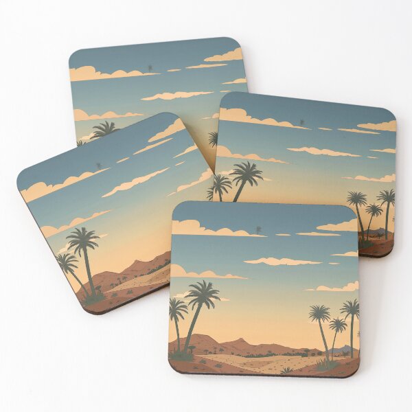 Item preview, Algeria landscape | Anime style designed and sold by ComicsFactory.