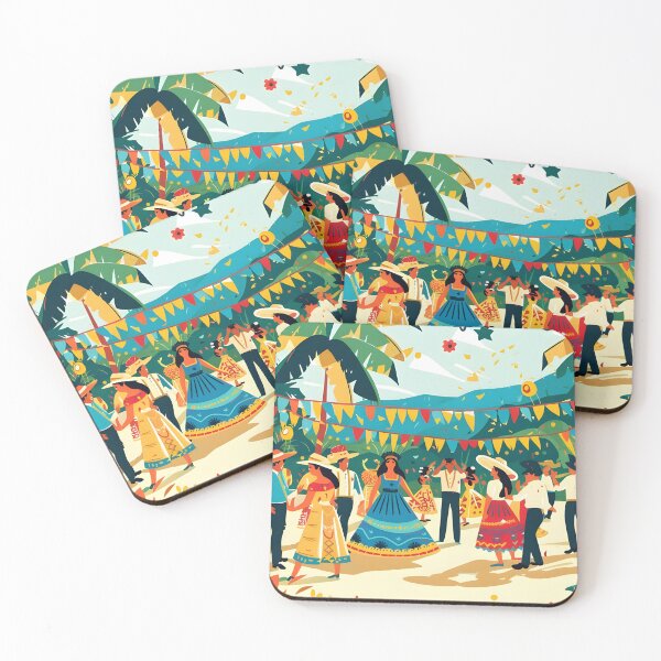 Item preview, Colorful Cultural Festival Scene designed and sold by Alin Richard Iovănuț.