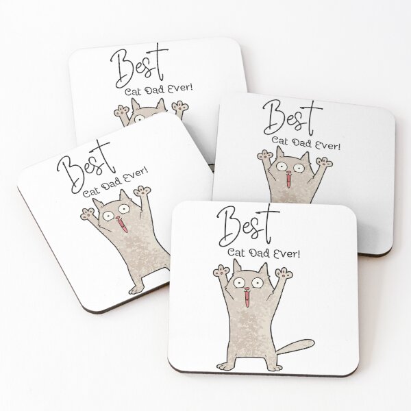 Item preview, Best Cat Dad Ever! designed and sold by Faissal Thomass.