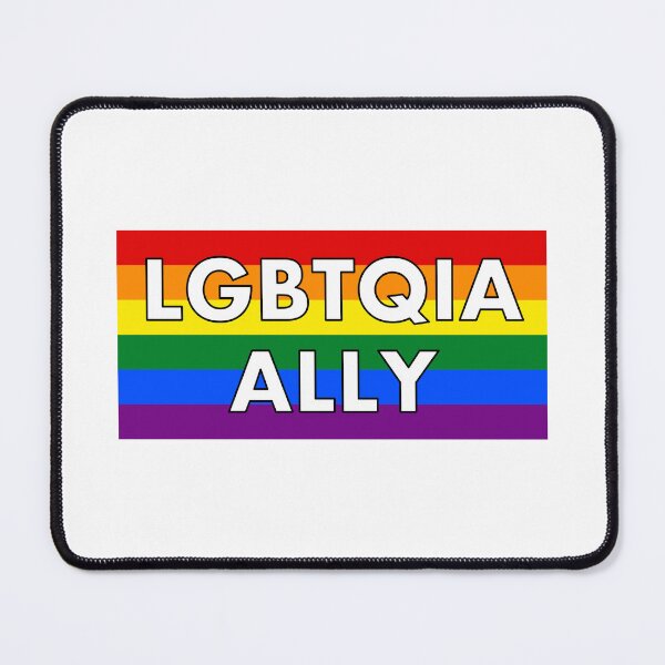 Item preview, LGBTQIA ally  designed and sold by Inspirationmotivation.