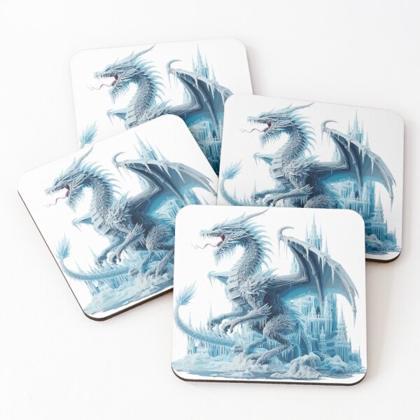 Item preview, Ice Dragon and the Ice Castle designed and sold by Xsquilax.