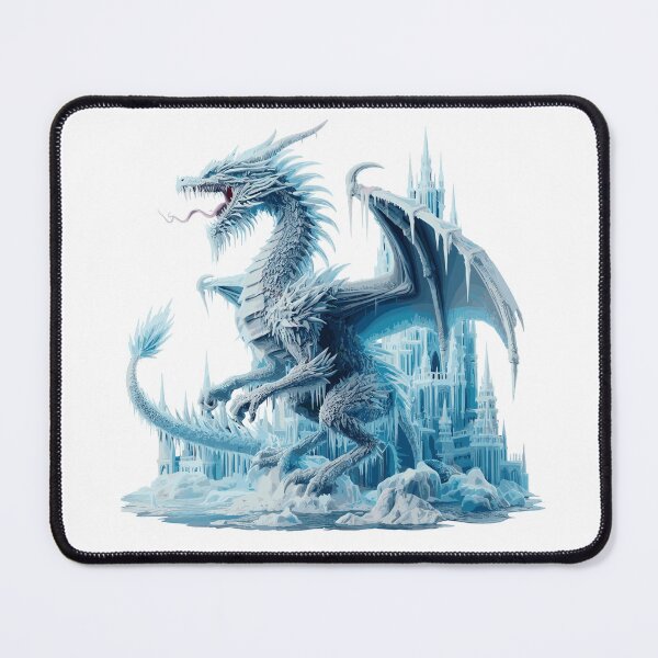Item preview, Ice Dragon and the Ice Castle designed and sold by Xsquilax.