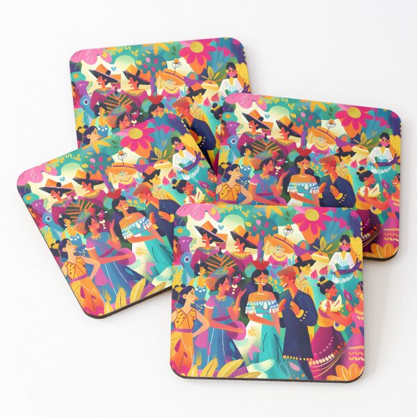 Item preview, Colorful Cultural Festival Scene designed and sold by Alin Richard Iovănuț.