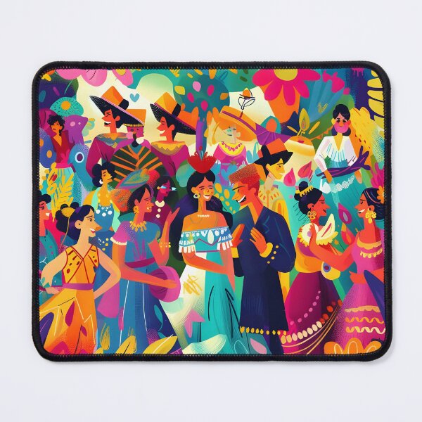 Item preview, Colorful Cultural Festival Scene designed and sold by Alin Richard Iovănuț.