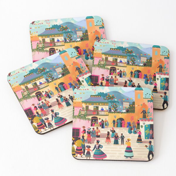 Item preview, Colorful Cultural Festival Scene designed and sold by Alin Richard Iovănuț.