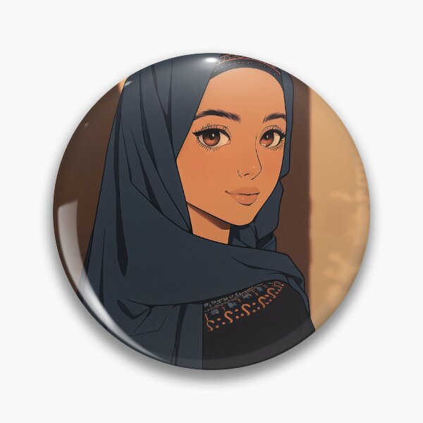 Item preview, Algerian woman | Anime style designed and sold by ComicsFactory.